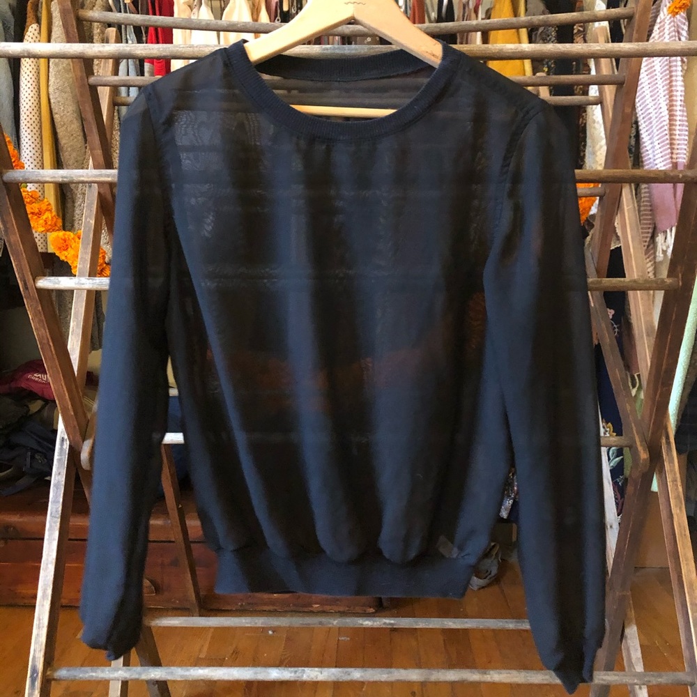 H&M mesh sweater